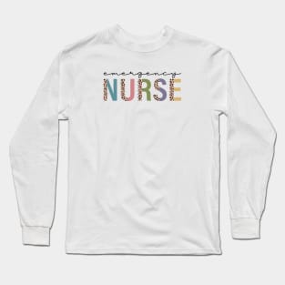 Emergency Nurse Gift Long Sleeve T-Shirt